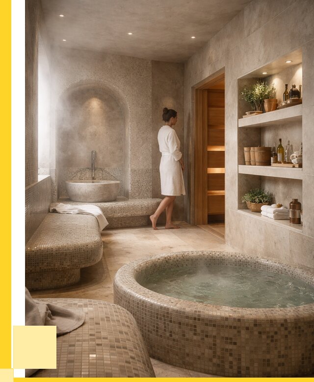 Строительство бани с хамамом в Азнакаеве от 769650 р. | ЭриданЗнк