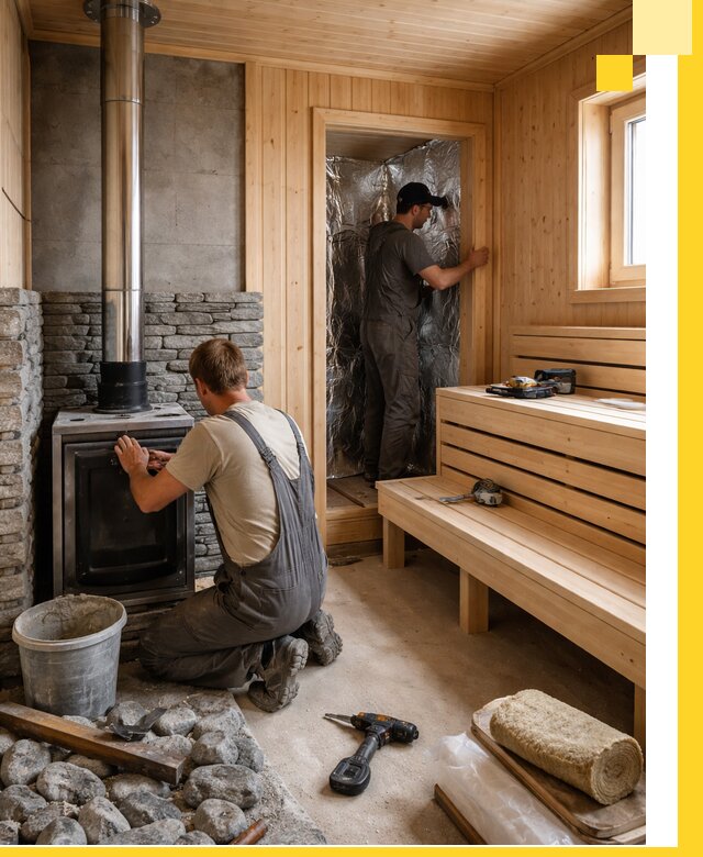 Строительство и изготовление бань под ключ в Азнакаеве