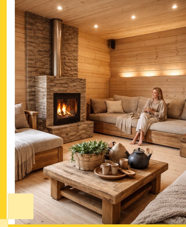 Проект бани с комнатой отдыха в Азнакаеве от 35917 р. | ЭриданЗнк