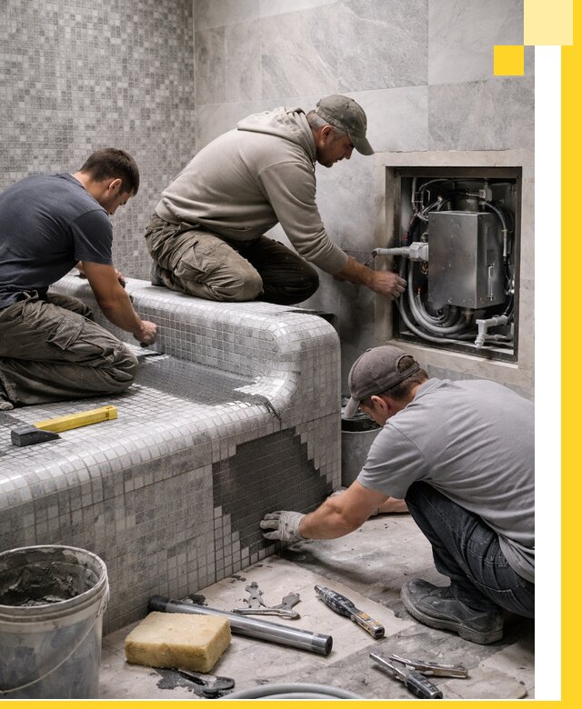 Проекты хамамов под ключ в Азнакаеве и дизайн и строительство