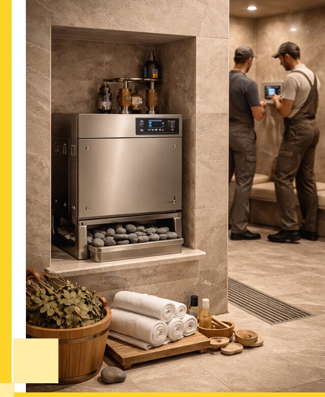 Парогенераторы для хамама в Азнакаеве от 76965 р. | ЭриданЗнк