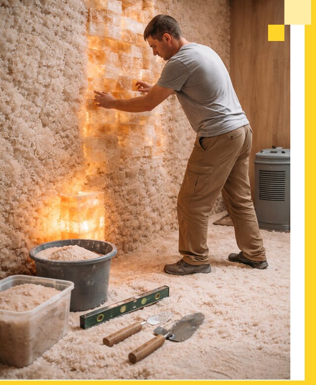 Проектирование и монтаж соляных комнат в Азнакаеве под ключ